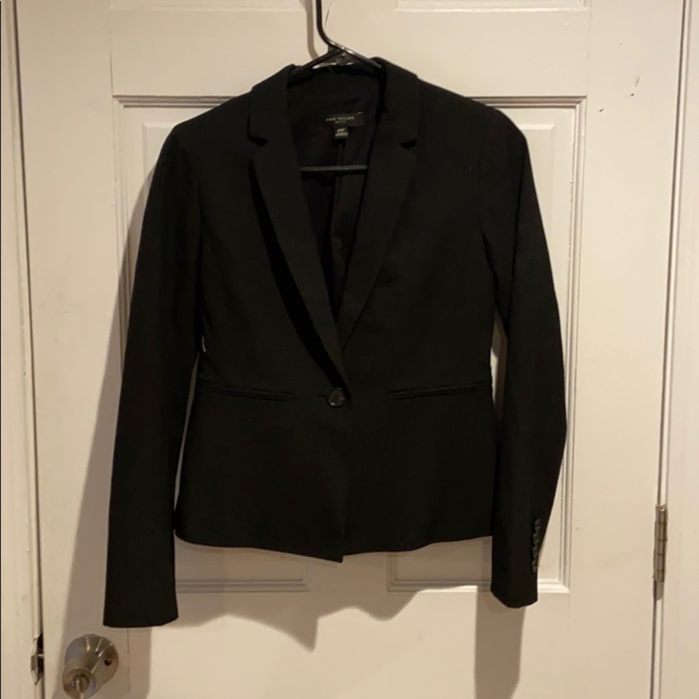Black Ann Taylor blazer